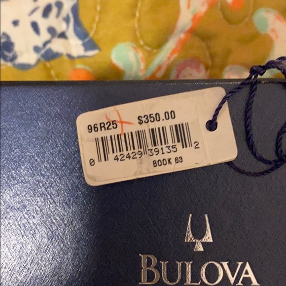 BULOVA watch with pink diamond accent - Picture 3 of 3